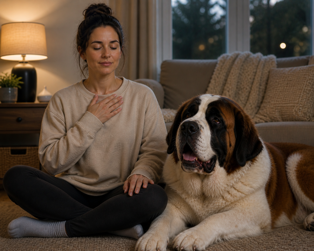 how to calm anxiety fast