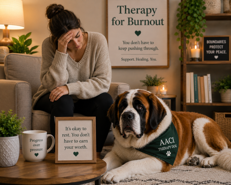 therapy for burnout